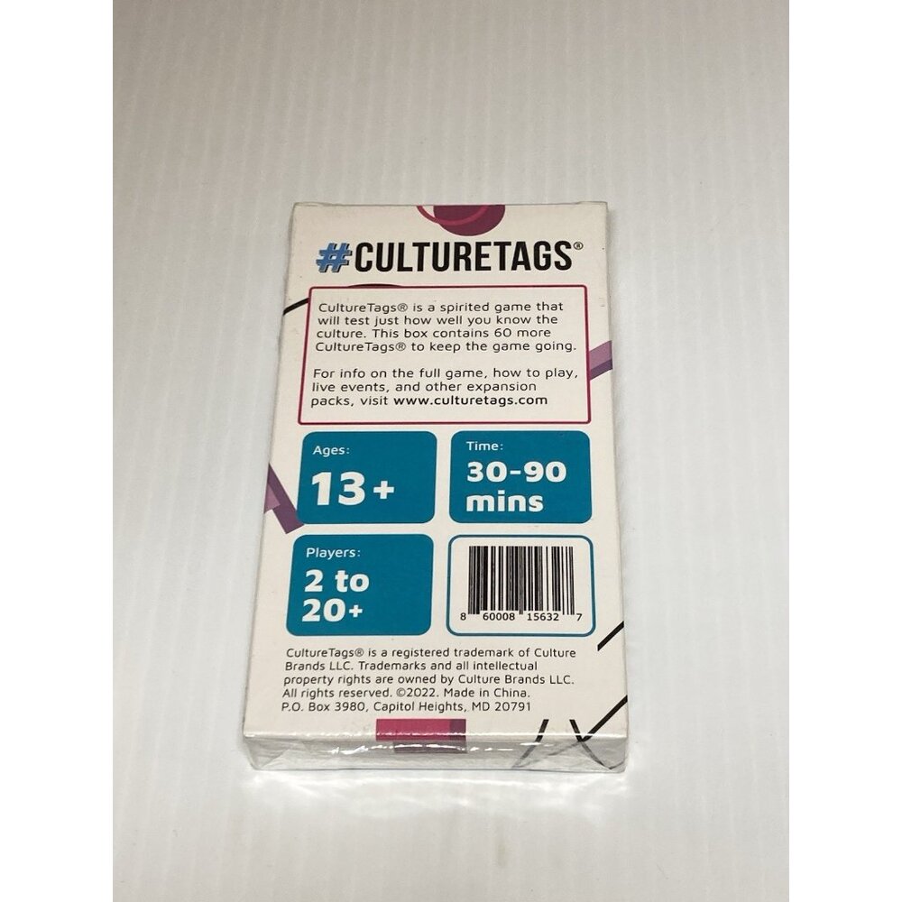 #Culture Tags Card Game Expansion Pack 90’s Brand New Sealed - Picture 2 of 3